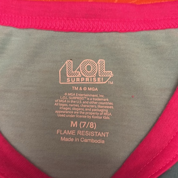 Girls size M LOL pjs - Picture 5 of 5